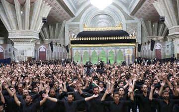 برگزاری مراسم عزاداری حضرت زهرا(س) در حرم امام راحل