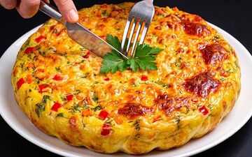 طرز تهیه کیک سیب زمینی شکم پر