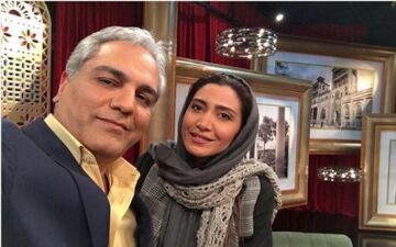 سلفی صمیمانه "مهران مدیری" با "نیکی مظفری" + عکس