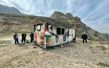 مرگ یک دانش آموز دیگر در حادثه آتش سوزی کانکس معلمان سردشت دزفول 