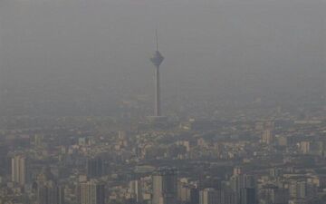 هوای تهران در وضعیت قرمز 