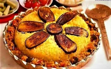 گام به گام تا بادمجان پلوی قزوینی!