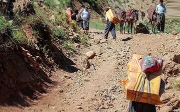 مرگ تلخ کولبر جوان در پاوه / صبح امروز رخ داد
