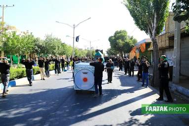 اختصاصی/ گزارش تصویری از مراسم تاسوعای حسینی در شهر علویجه اصفهان