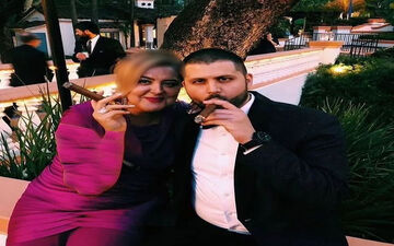 عکس عاشقانه نوه مهستی با شوهرکویتی اش + عکس شرم آور مادرزن با دامادش !
