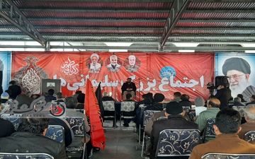 گزارش تصویری/اجتماع بزرگ سلیمانی‌ها در گلزار شهدای شهر کرمانشاه
