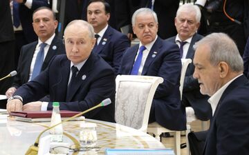 کاهش تراز آب خزر به دلیل تغییرات اقلیمی، پوتین خواستار همکاری کشورها شد