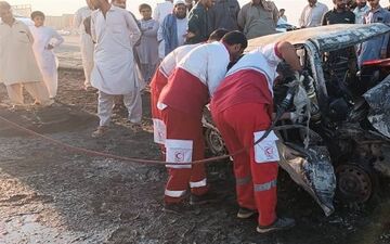 تصادف در محور چابهار- راسک ۵ کشته برجا گذاشت