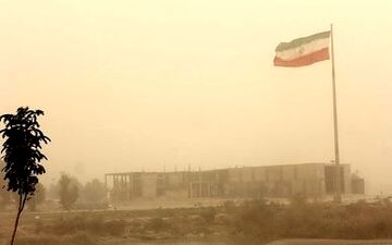  گرد و غبار در شش استان کشور