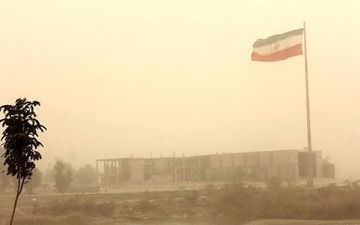  گرد و غبار در شش استان کشور