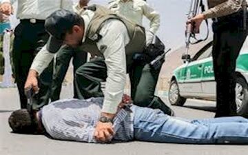 دستگیری دزد مسلح بانک مریوان 