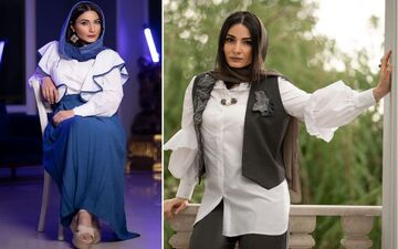 استایل پاییزی سمیرا حسن پور کولاک کرد|این عکس از سمیرا حسن پور دیدنیست
