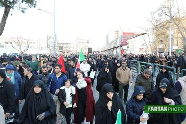 راهپیمایی وداع با سردار سلیمانی