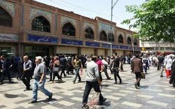 دستگیری ۱۲۹ نفر در آشوب بازار تهران