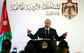 دولت اردن استعفا کرد