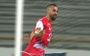 گل دوم پرسپولیس به ملوان + ویدئو