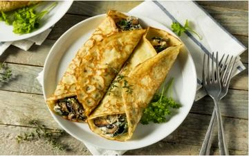 طرز تهیه کرپ اسفناج | غذای سرشار از آهن!