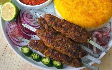 این کباب مشهور تهرانی رو حتما امتحان کن|  لول کباب تهرانی خیلی معروفه