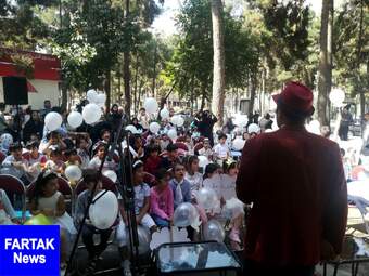 همایش نقاشی ویژه کودکان با موضوع روز جهانی صلح در پارک نوبهار