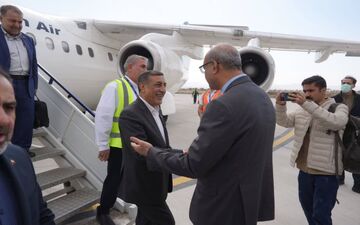 معاون اجرایی و سرپرست نهاد ریاست جمهوری وارد استان کرمانشاه شد