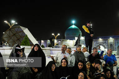 شب نوزدهم ماه مبارک رمضان - حرم امام رضا (ع) + تصاویر