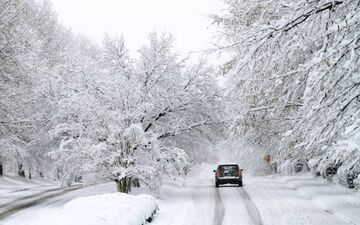 باد و برف و باران در اغلب مناطق کشور