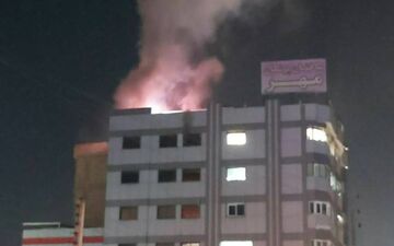 سومین آتش‌سوزی شامگاهی در بابل