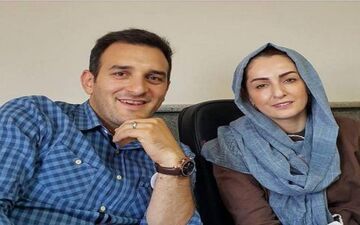 پوشش متفاوت "شقایق دهقان" در پشت صحنه خندوانه + عکس