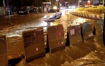 خسارت ۱۵ میلیاردی طوفان مهران به جاده‌های ایلام