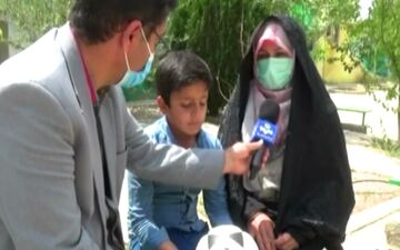 گفتگو با پسر بچه استقلالی و تکذیب افشین پیروانی + فیلم