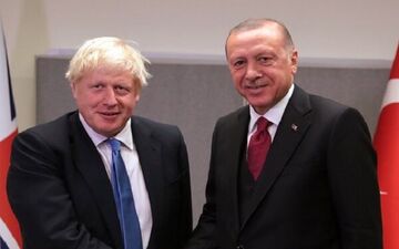 اردوغان و جانسون درباره ایران رایزنی کردند