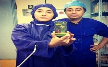هانیه توسلی در یک تیپ متفاوت! + عکس