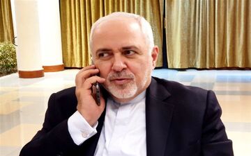 ظریف در گفتگو با وزیر خارجه کانادا: جعبه سیاه هواپیمای اوکراینی به فرانسه ارسال می‌شود
