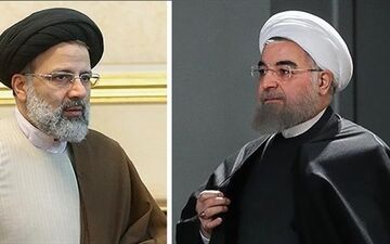 تفاوت حضور رئیسی و روحانی در میدان امام اصفهان