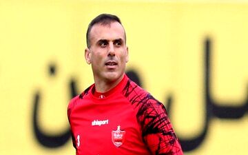 کاپیتان میزبان تمرین امروز پرسپولیس شد