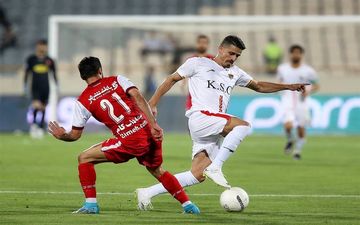 لیگ برتر فوتبال| تساوی حاصل کار پرسپولیس و فولاد در نیمه اول
