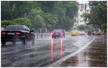 وقوع رگبار باران و وزش باد در این مناطق کشور