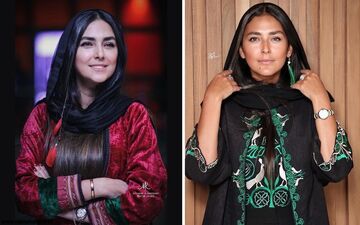 پوشش خجالت آور بازیگر رهایم کن در فرانسه / هدی زین العابدین با گوشواره های عجیب سوژه رسانه ها شد