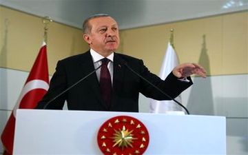  کاهش ارزش لیره ترکیه پس از سخنرانی اردوغان
