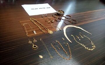 بازداشت سارقان ۶.۵کیلو طلا