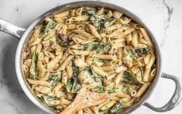 طرز تهیه  پنه با سس آلفردو  | خیلی جذابه!