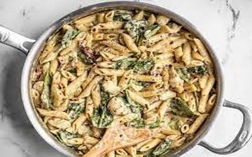 طرز تهیه  پنه با سس آلفردو  | خیلی جذابه!