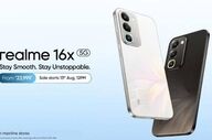 گوشی ریلمی 16X 5G با نمایشگر 144 هرتز و باتری 7000 میلی‌آمپری رونمایی شد