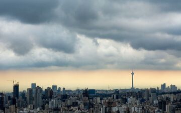  آسمان تهران در 2 روز آینده ابری است