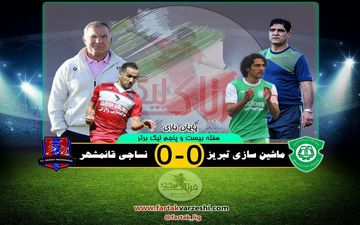 ماشین سازی 0 - نساجی 0؛ مهاجری و آقا معلم امتیازات را تقسیم کردند