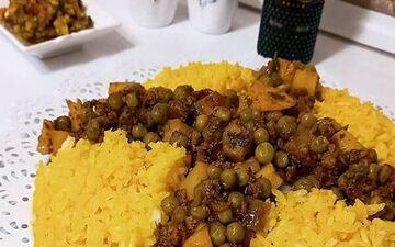 خورش نخود فرنگی خوشمزه رو این طوری درست کن/ مرحله به مرحله