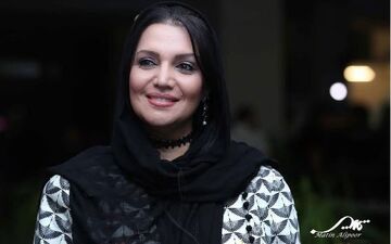 پوشش و میکاپ الهام پاوه نژاد در اکران مالاریا (عکس)