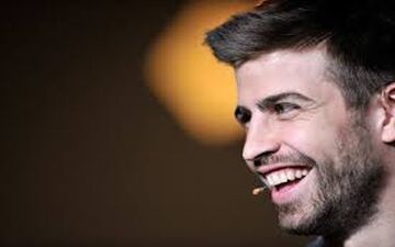  پیکه کنار دو ستاره رئال در تنیس اوپن مادرید
