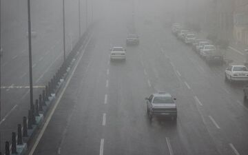 بارش برف و باران و مه گرفتگی در بیشتر محورهای مواصلاتی کشور