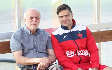 تنها بازیکن بدون جانشین پرسپولیس و تمرینات سبک در اوکراین